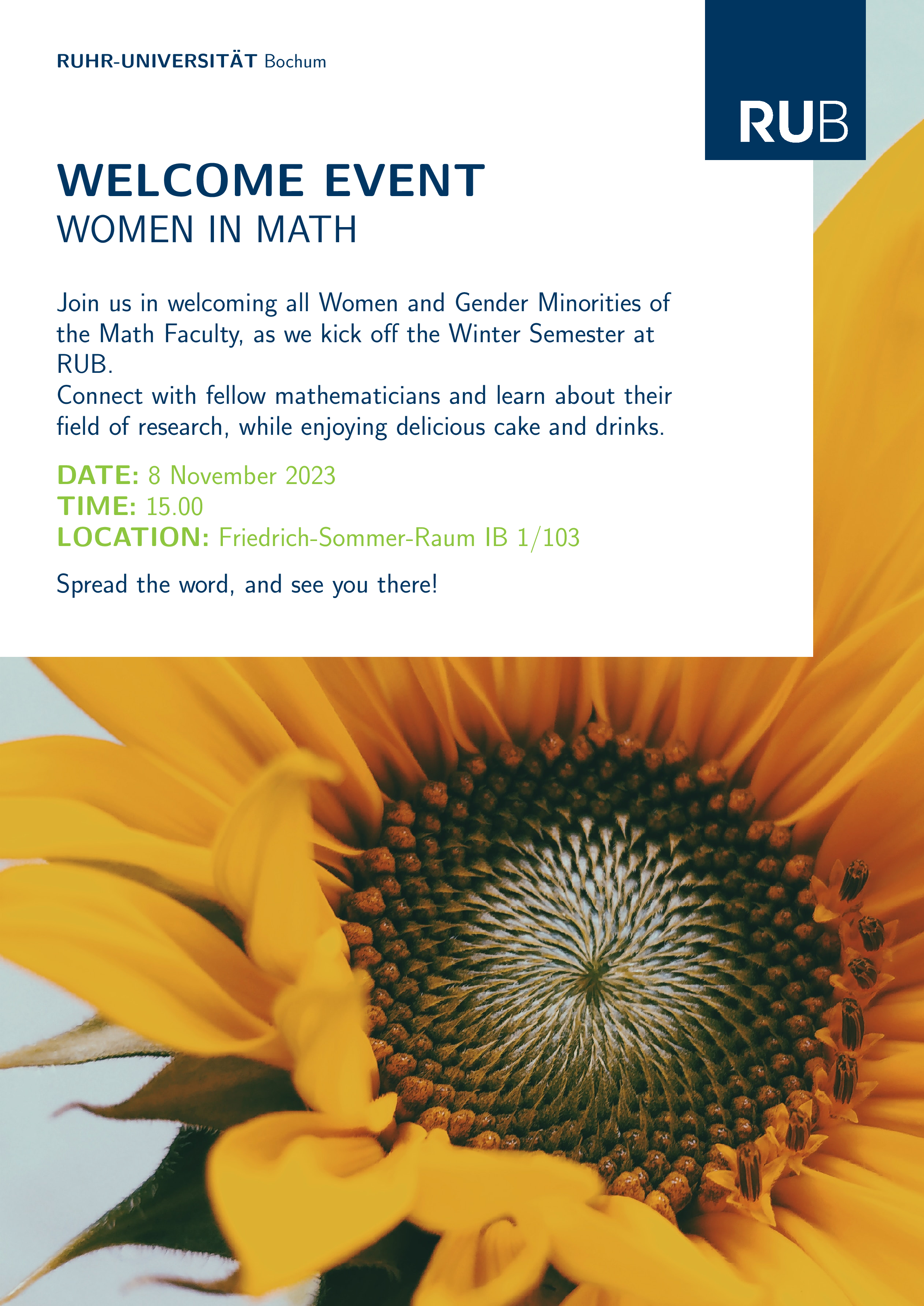Poster: women in math Poster: women in math