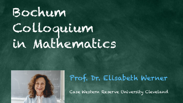 Bochum Colloquium in Mathematics Poster: Bochum Colloquium in Mathematics