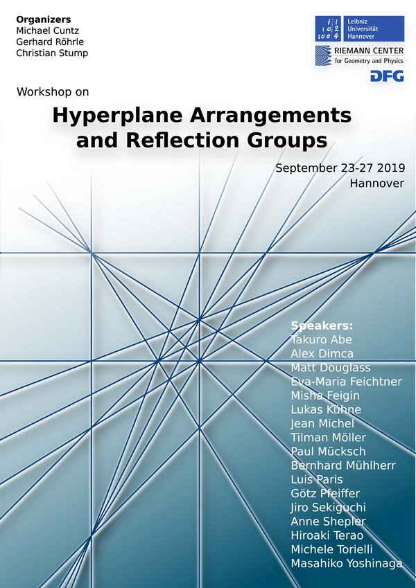 Poster Hyperplane Arrangements and Reflection Groups