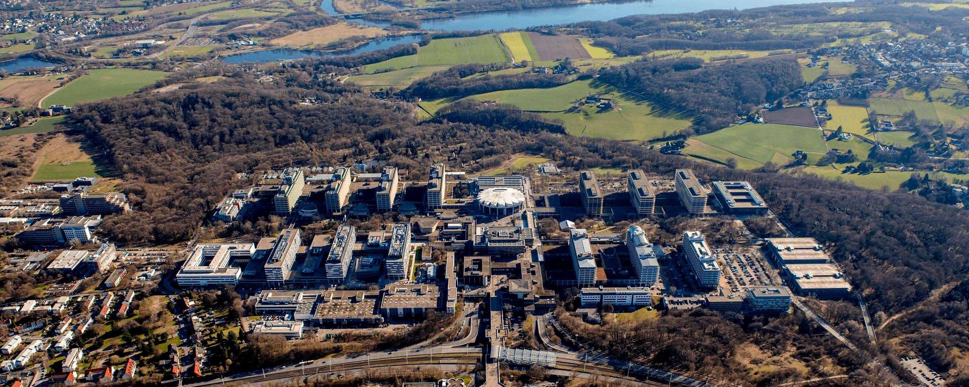 Luftbild Ruhr-Universität Bochum