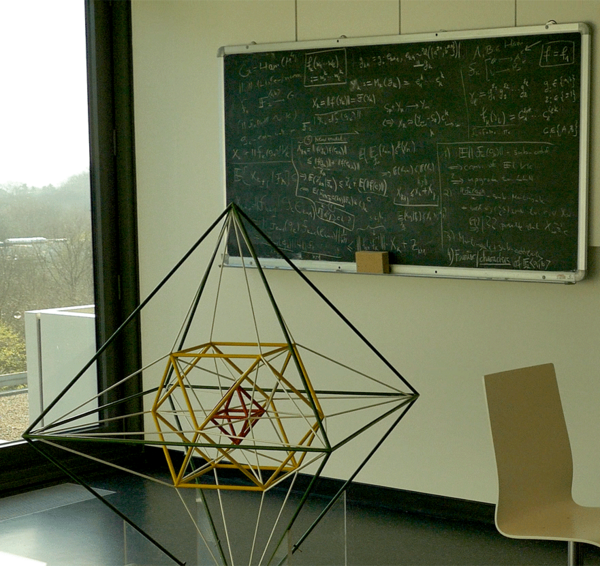 Exhibit and seating area Exhibit and seating area