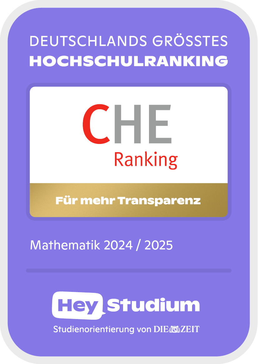 Siegel CHE Ranking 2024 Mathematik